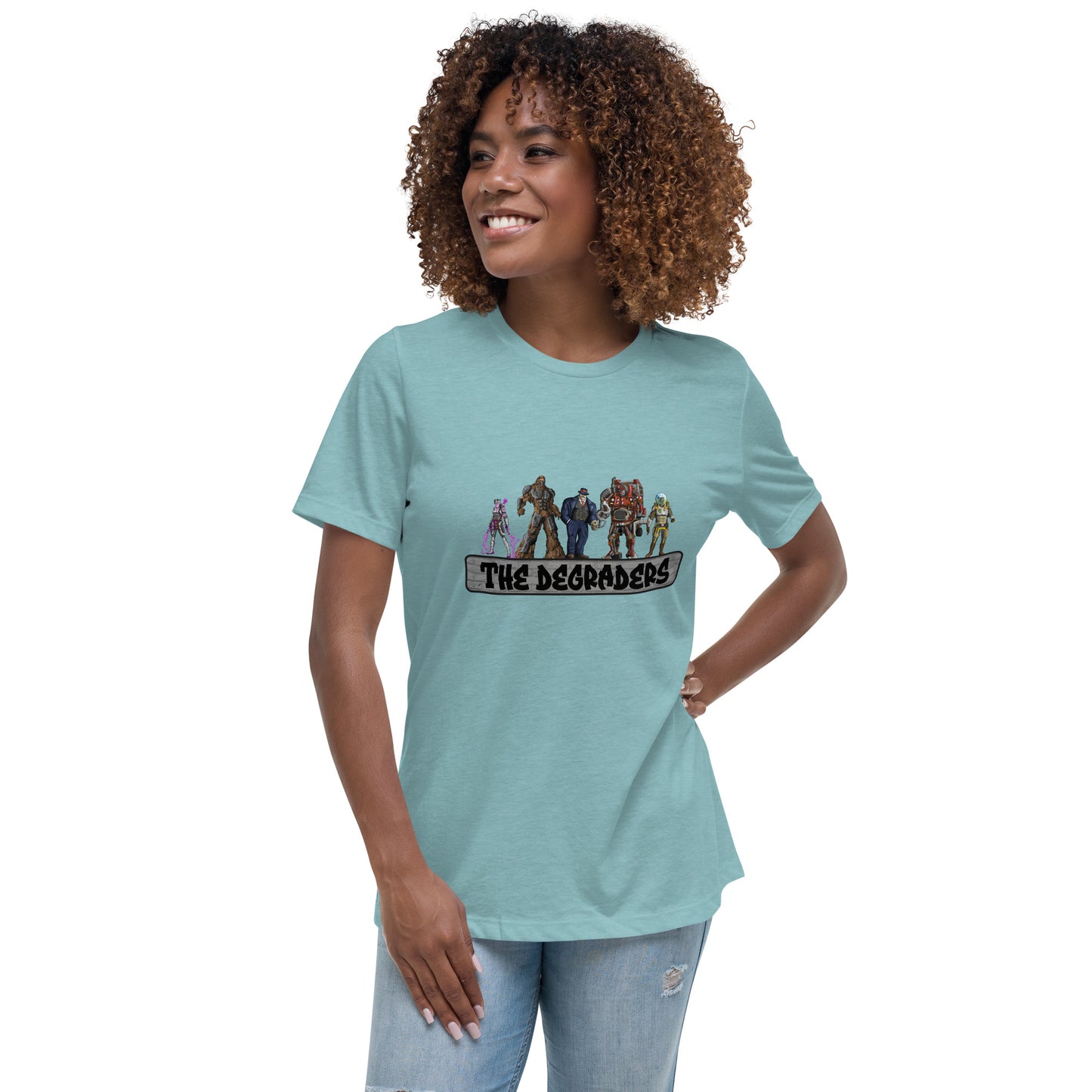 Degraders Crew - Women's Relaxed T-Shirt