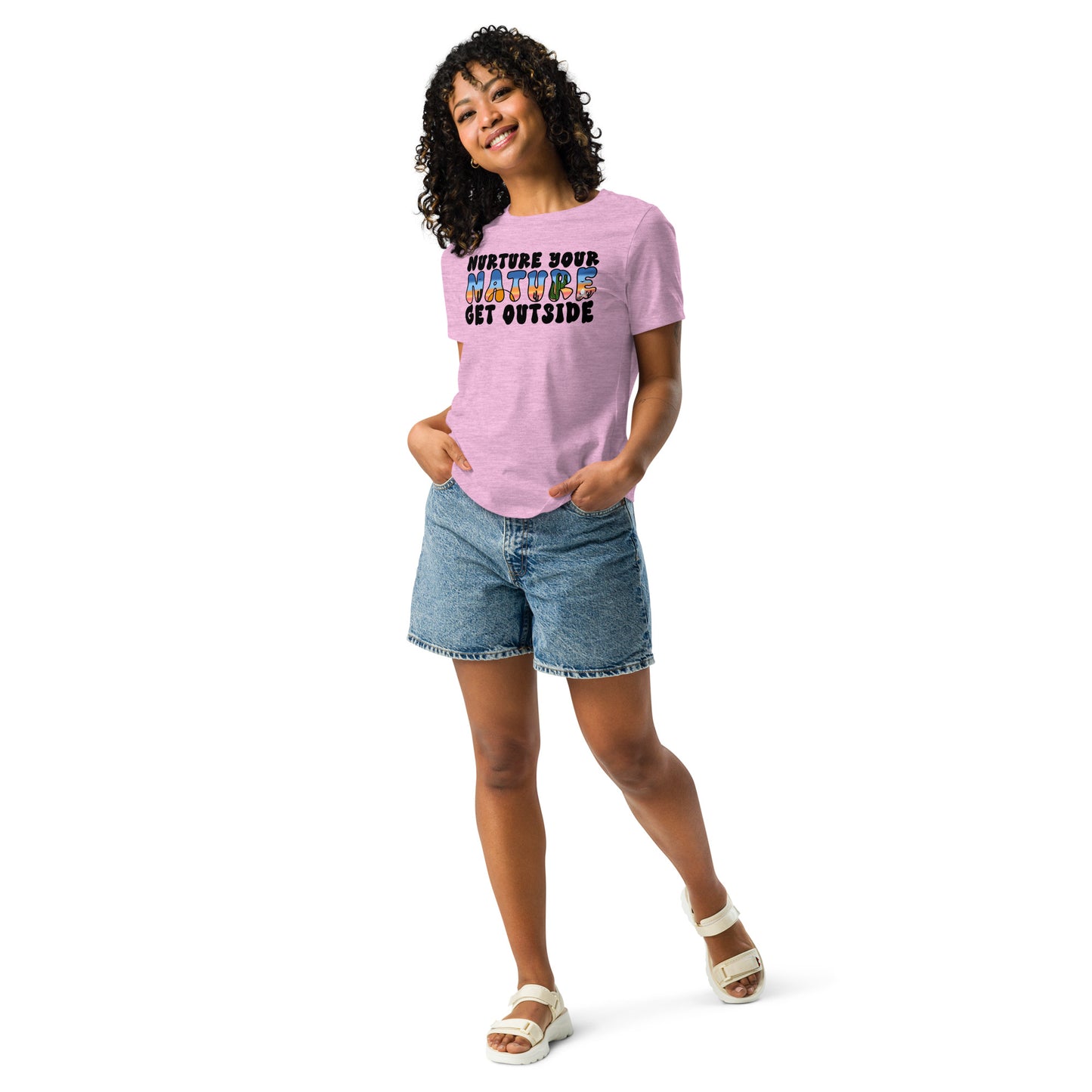 Nurture Your Nature (desert) - Women's Relaxed T-Shirt