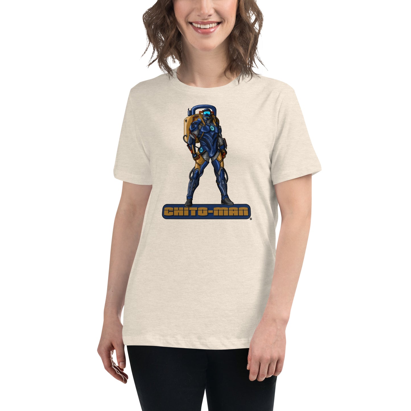 Stormwater Defenders: Chito-Man - Women's Relaxed T-Shirt