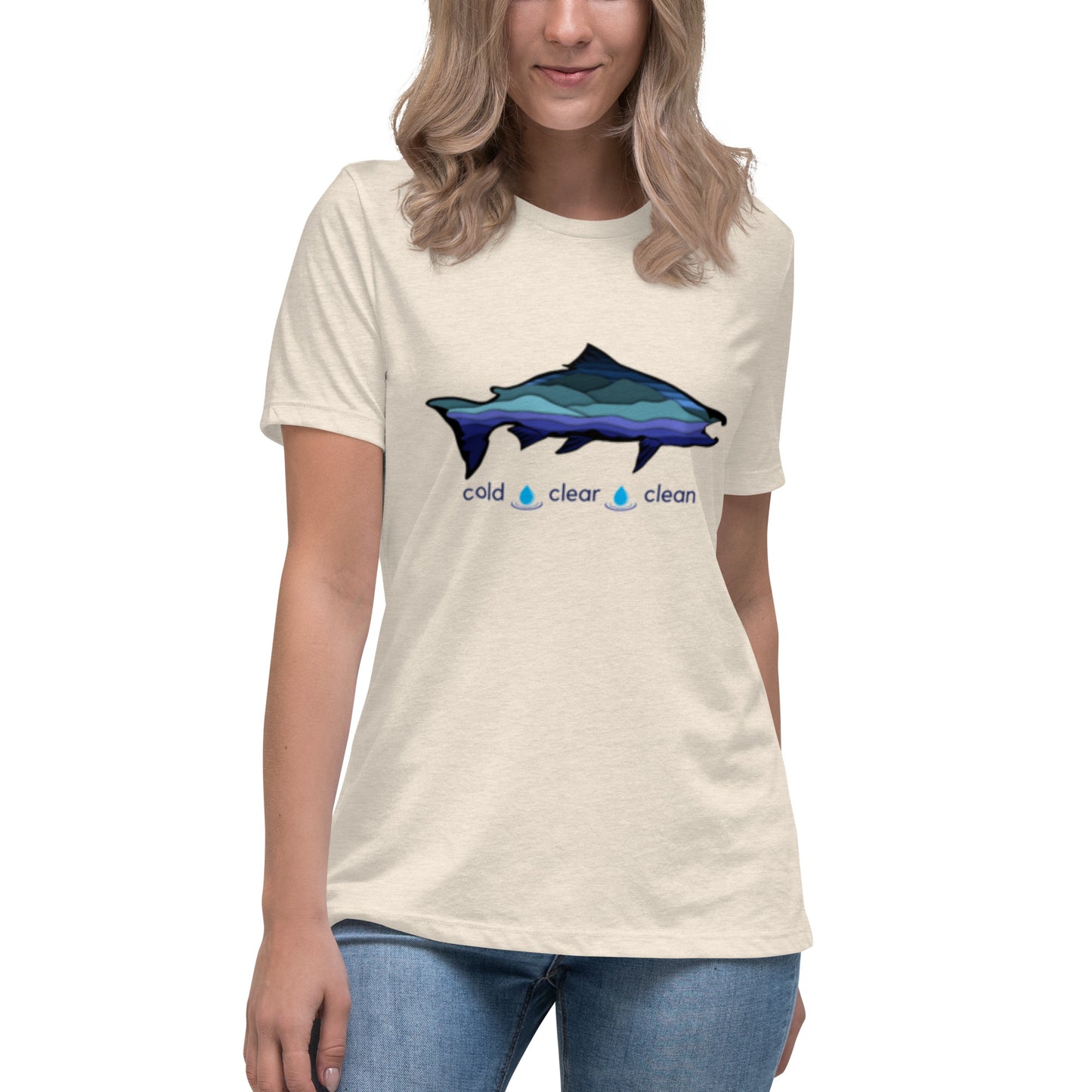 Cold Clear Clean - Women's Relaxed T-Shirt