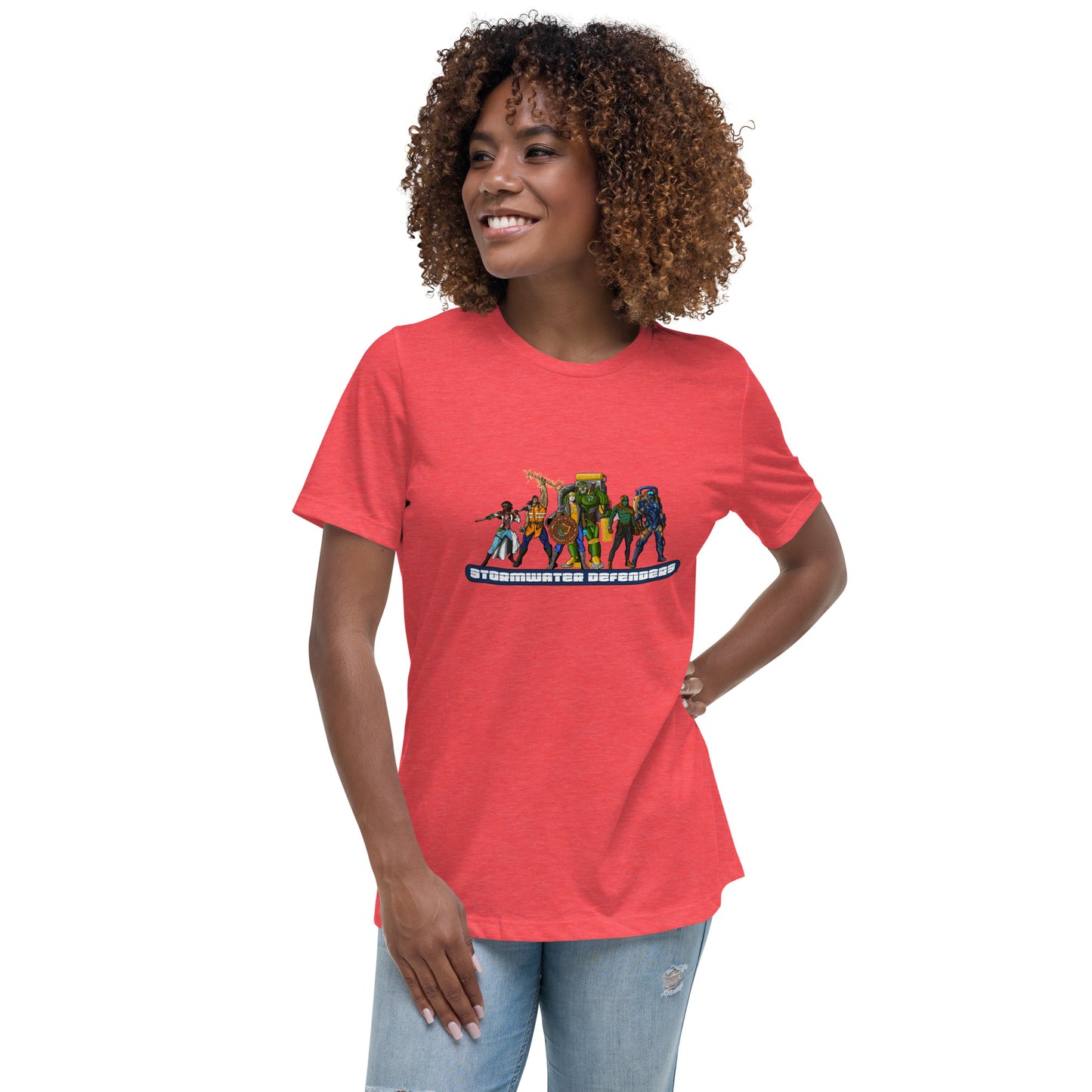 Stormwater Defenders Crew - Women's Relaxed T-Shirt