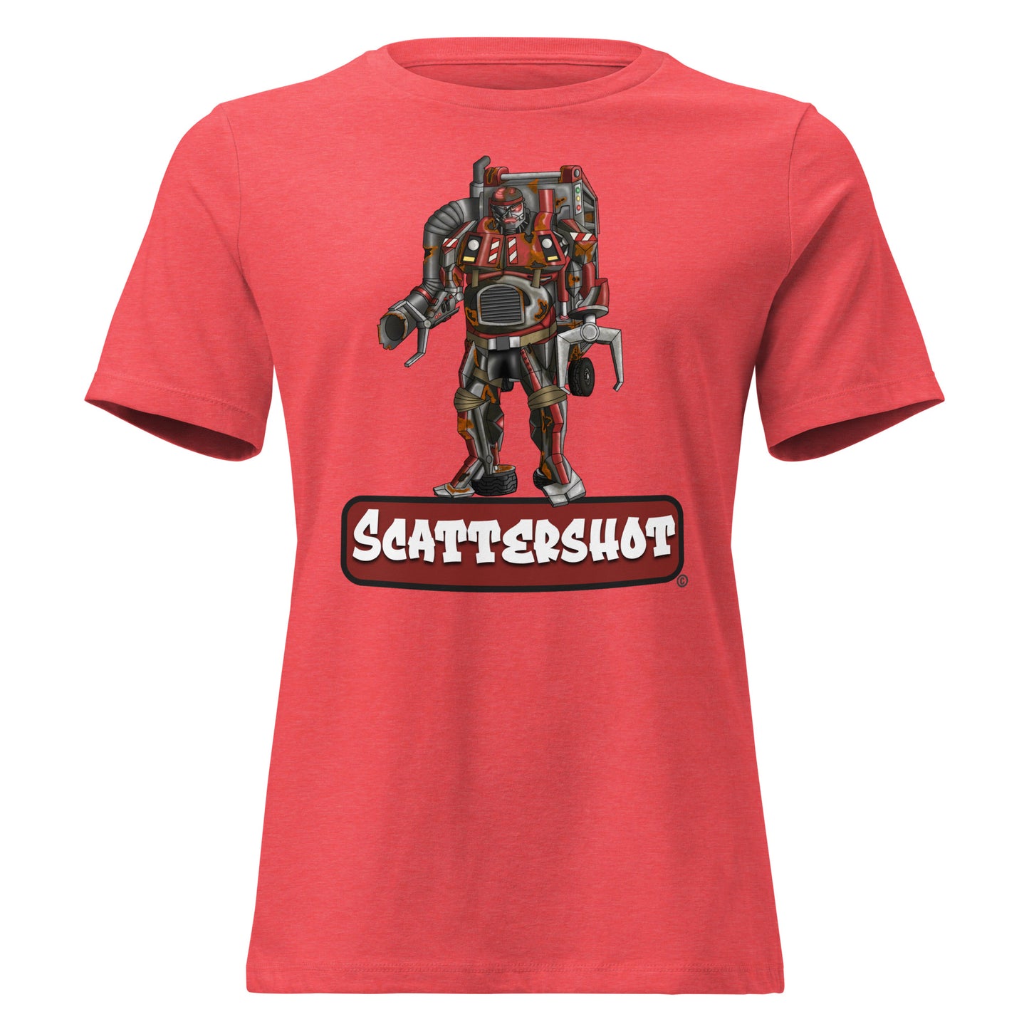 Degraders: Scattershot - Women's Relaxed T-Shirt