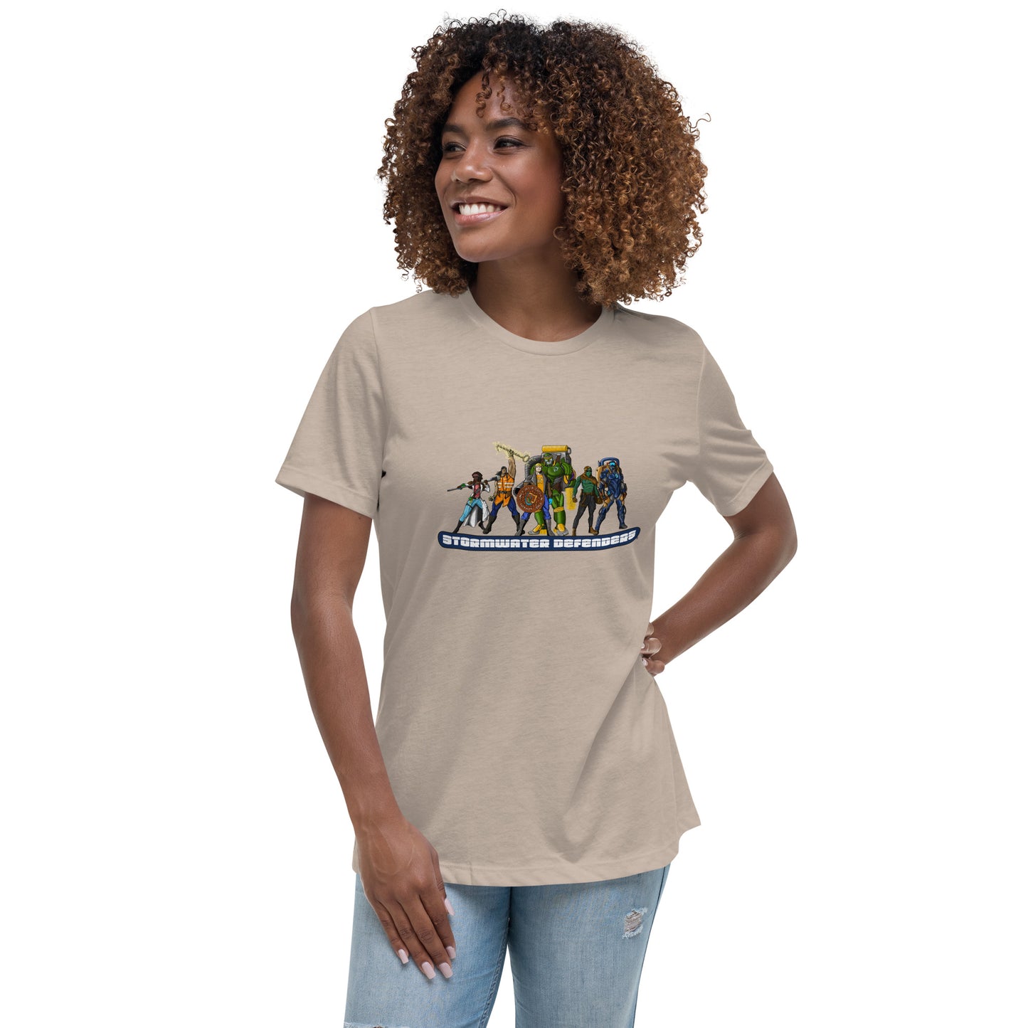 Stormwater Defenders Crew - Women's Relaxed T-Shirt