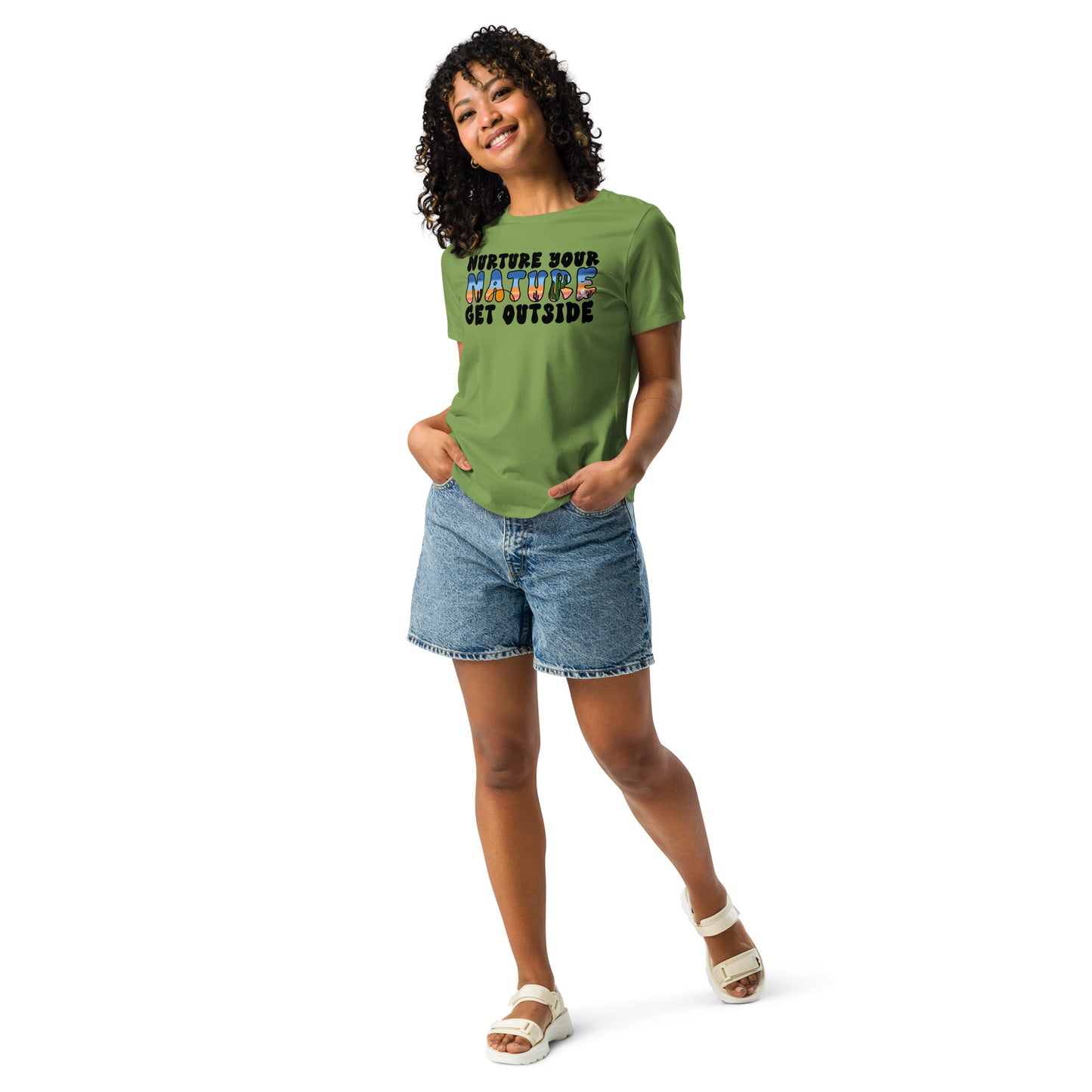 Nurture Your Nature (desert) - Women's Relaxed T-Shirt