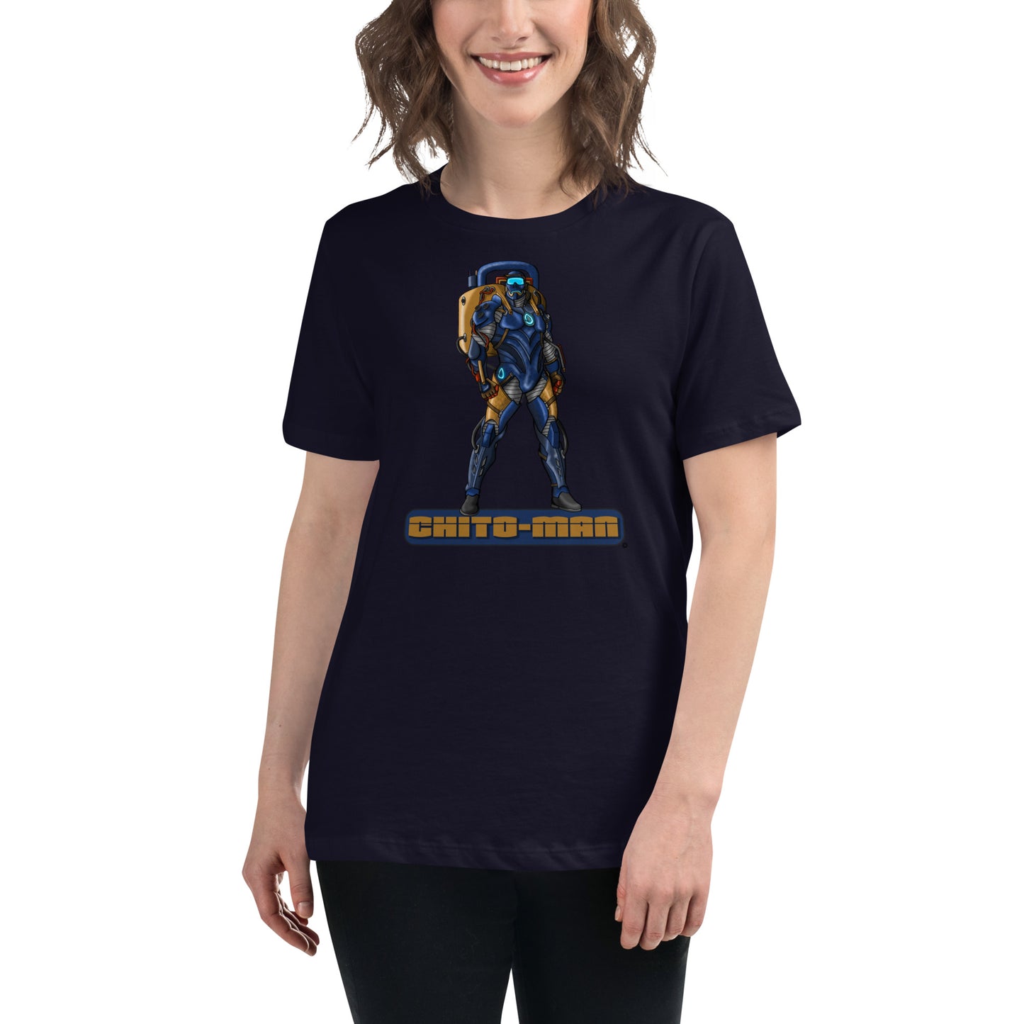 Stormwater Defenders: Chito-Man - Women's Relaxed T-Shirt