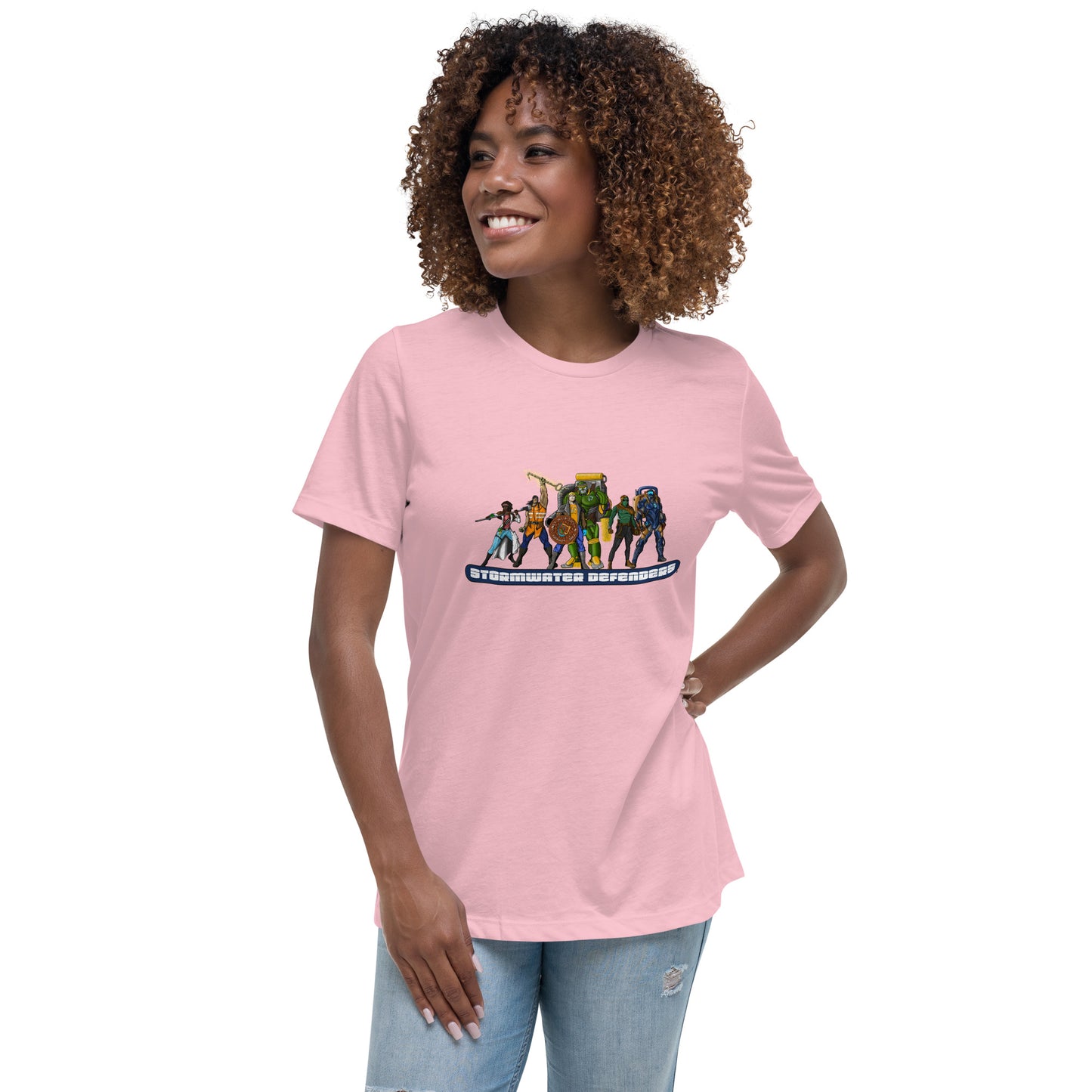 Stormwater Defenders Crew - Women's Relaxed T-Shirt