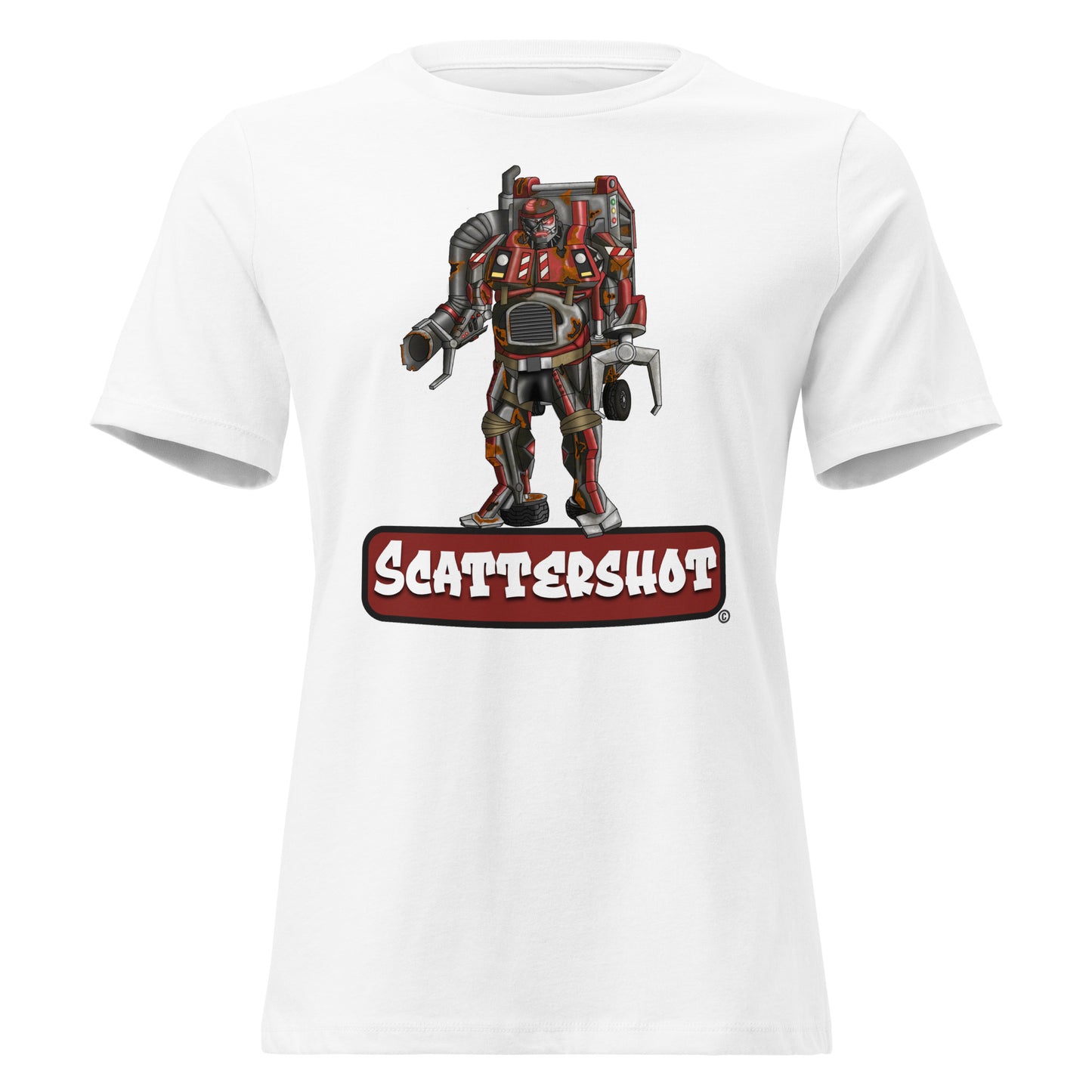 Degraders: Scattershot - Women's Relaxed T-Shirt