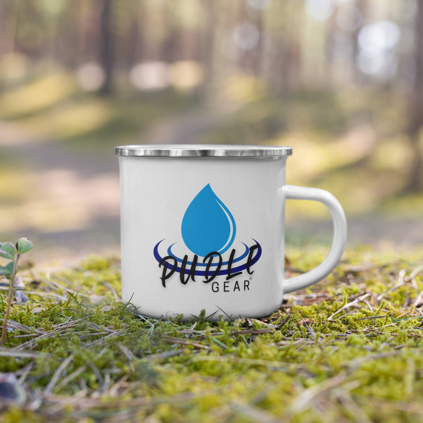 PUDLE Gear - Enamel Mug 12oz