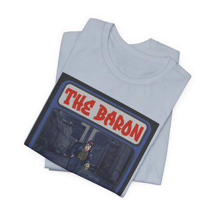 The Baron Trading Card - Unisex Jersey Tee - Vintage Card Design, Unique Graphic Shirt