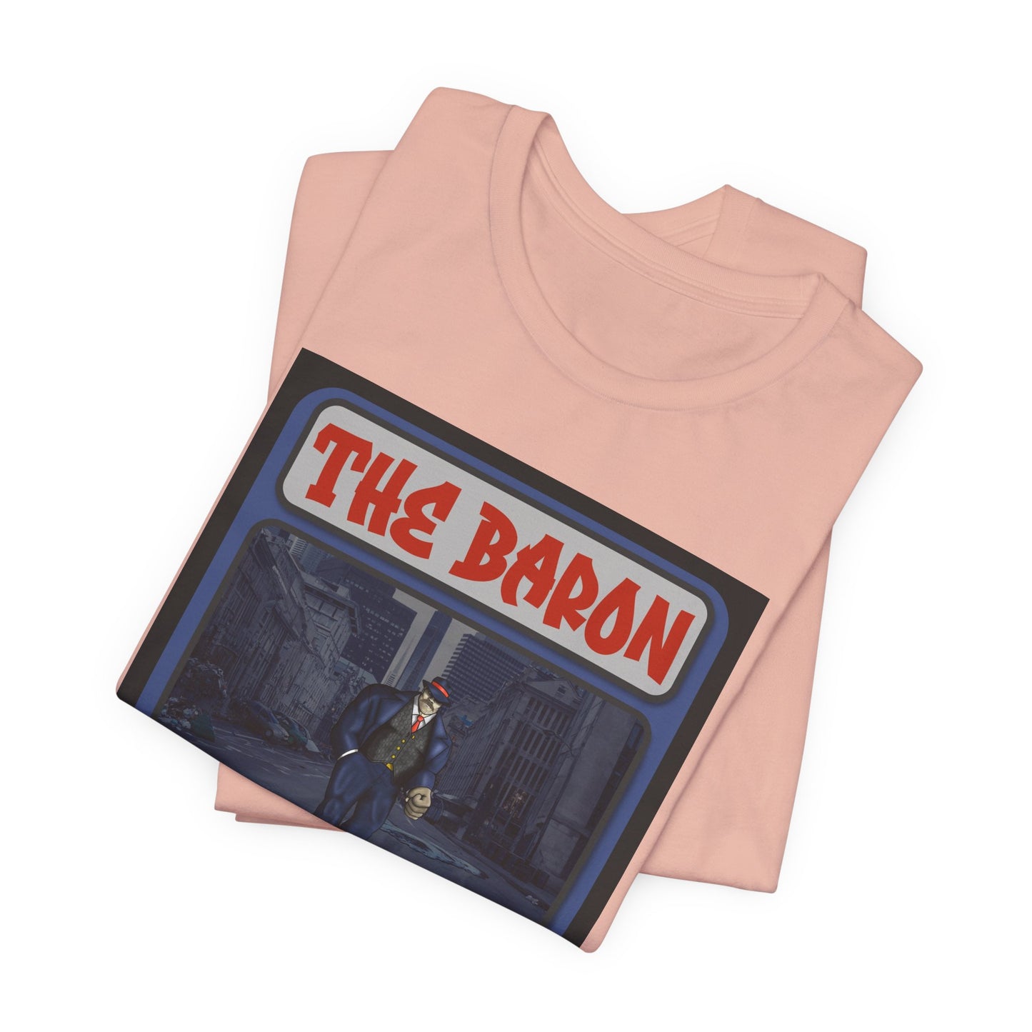 The Baron Trading Card - Unisex Jersey Tee - Vintage Card Design, Unique Graphic Shirt