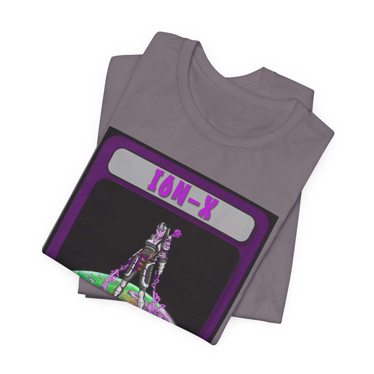 ION-X Trading Card - Retro Graphic Tee