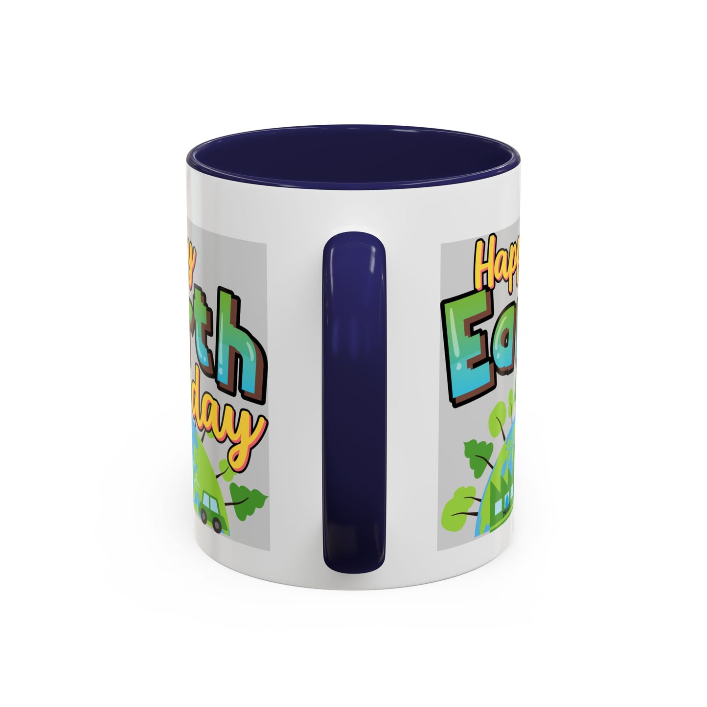 Happy Earth Day Coffee Mug — Eco Accent Mug