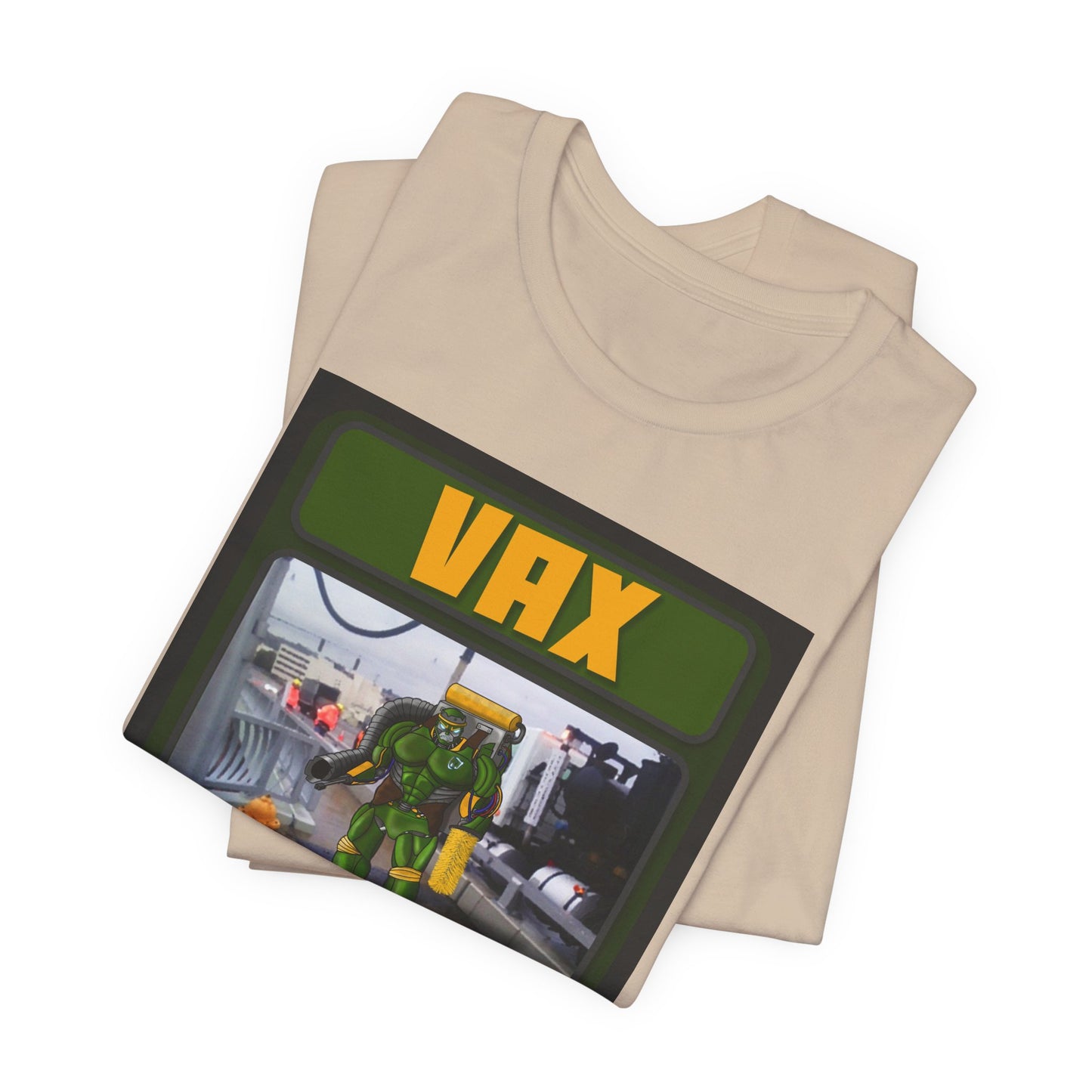 VAX Trading Card Graphic Tee - For Fun Loving Fans