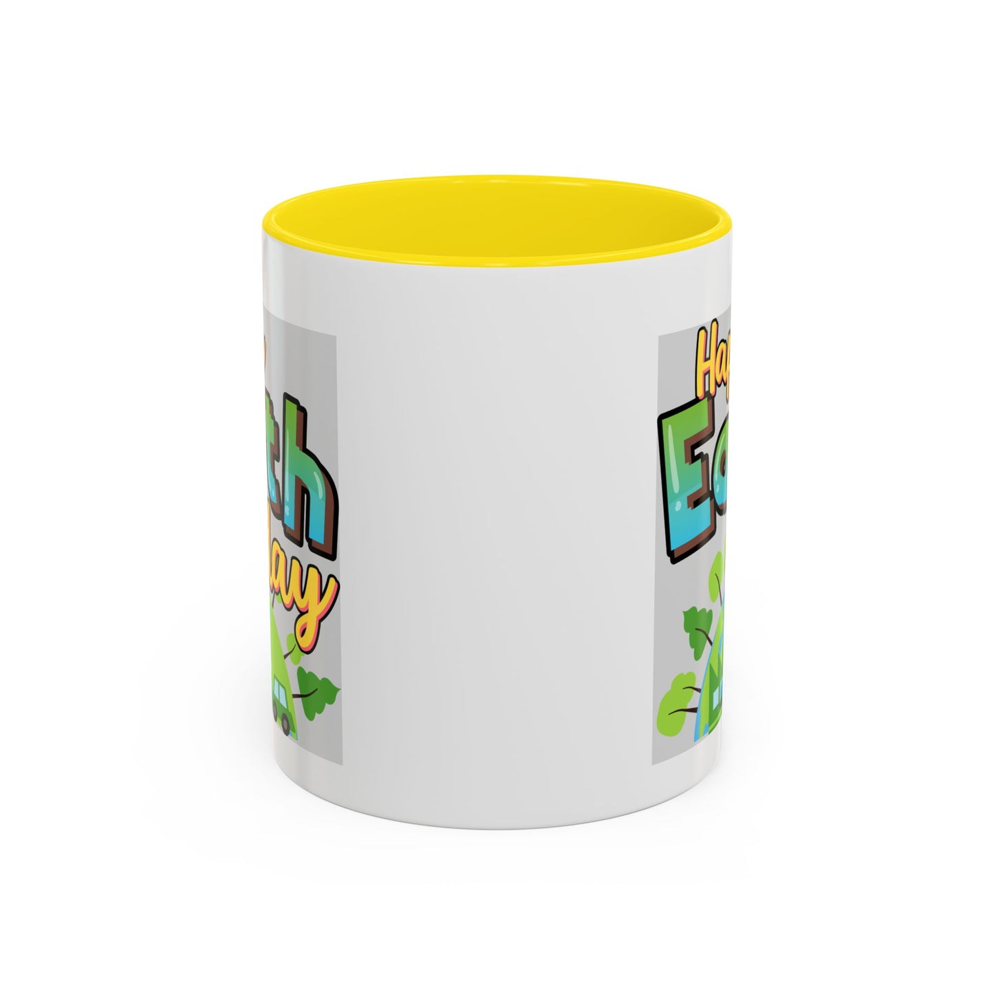 Happy Earth Day Coffee Mug — Eco Accent Mug