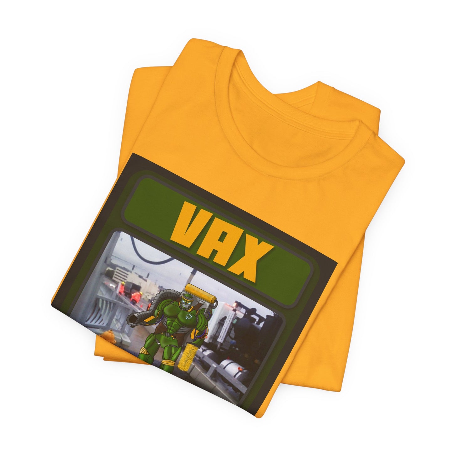 VAX Trading Card Graphic Tee - For Fun Loving Fans