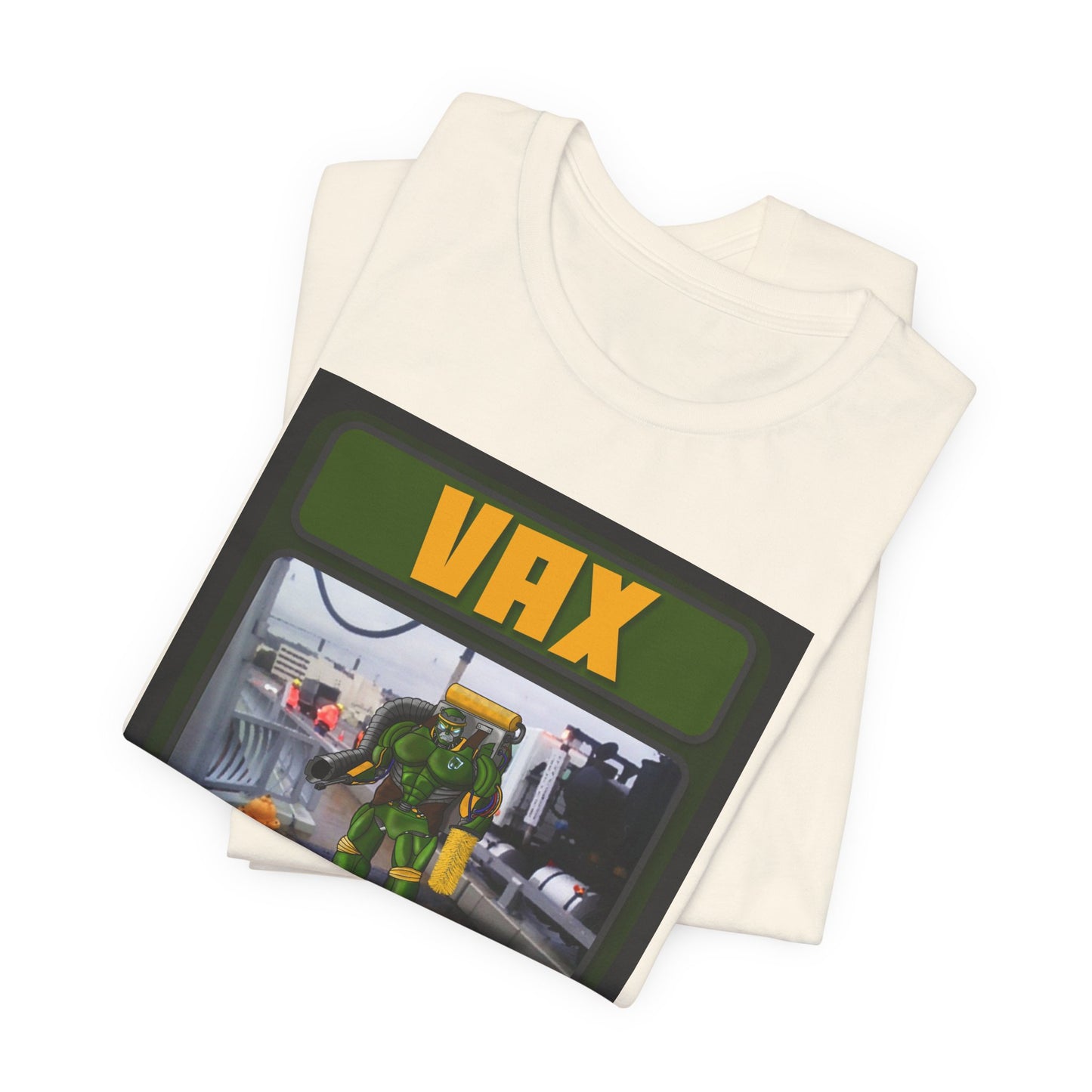 VAX Trading Card Graphic Tee - For Fun Loving Fans