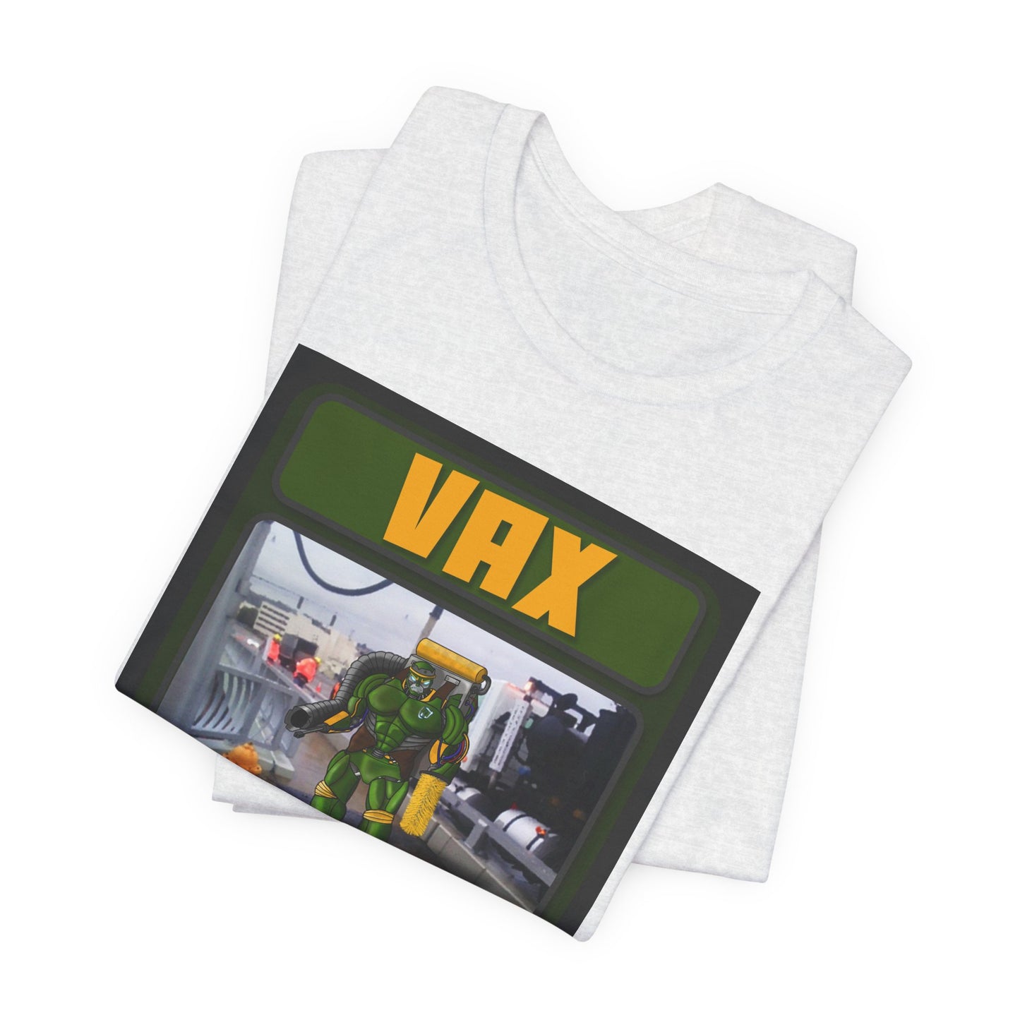 VAX Trading Card Graphic Tee - For Fun Loving Fans