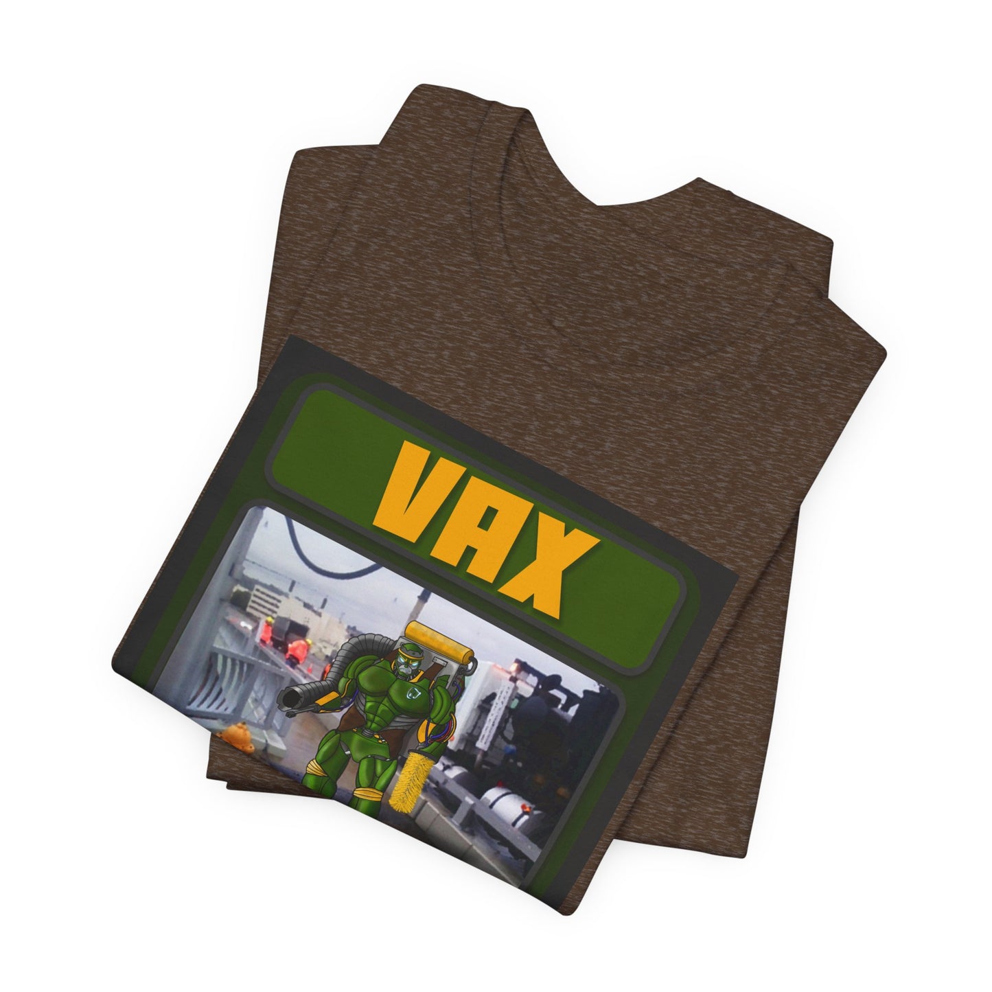 VAX Trading Card Graphic Tee - For Fun Loving Fans