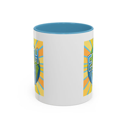 Earth Day Sunburst Coffee Mug — Eco Accent Mug