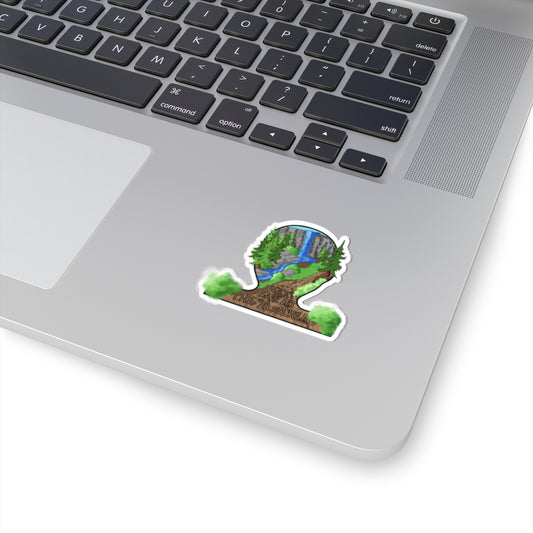 Meet Me at the Trailhead - Kiss-Cut Stickers - Perfect for Outdoor Enthusiasts and Nature Lovers