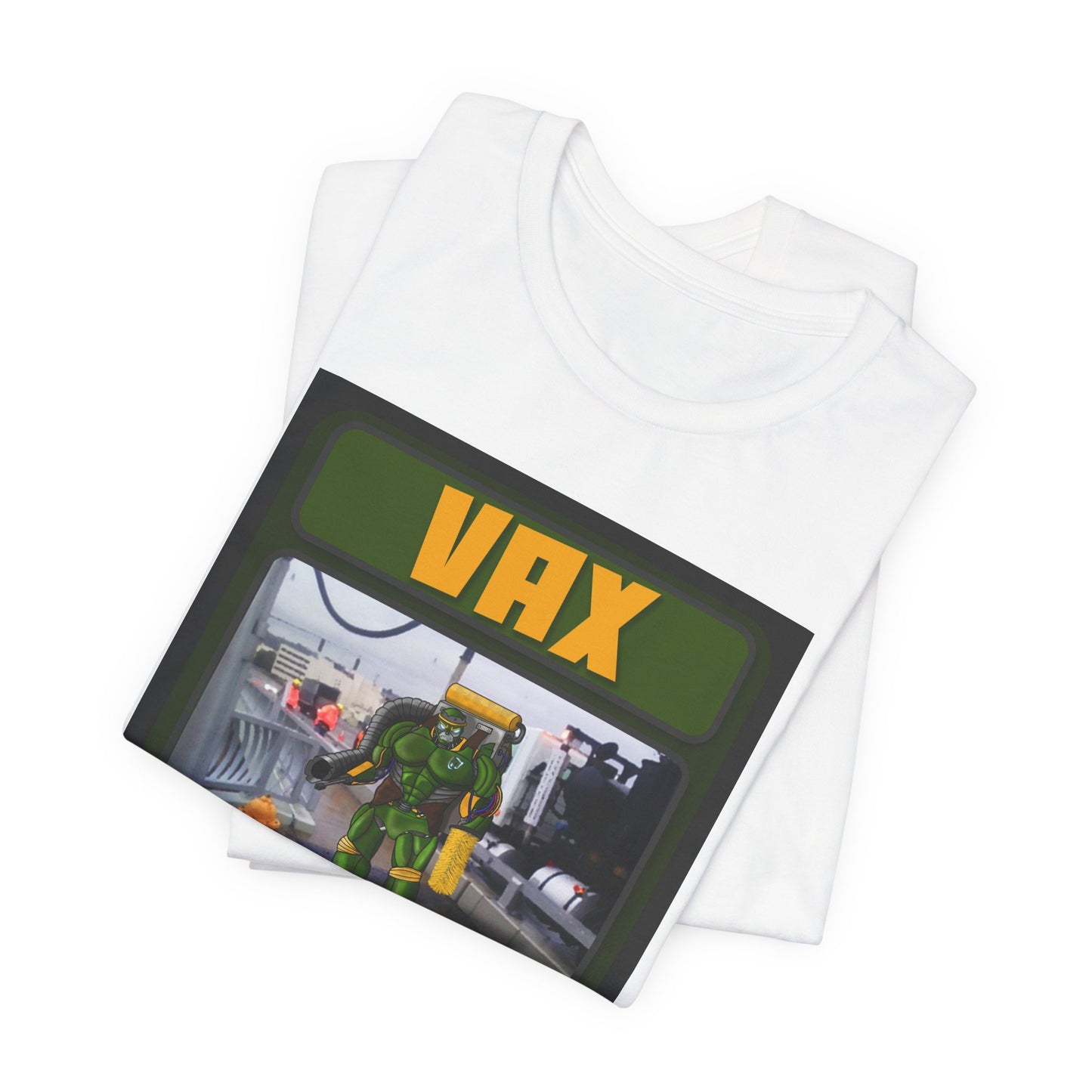 VAX Trading Card Graphic Tee - For Fun Loving Fans