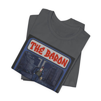 The Baron Trading Card - Unisex Jersey Tee - Vintage Card Design, Unique Graphic Shirt