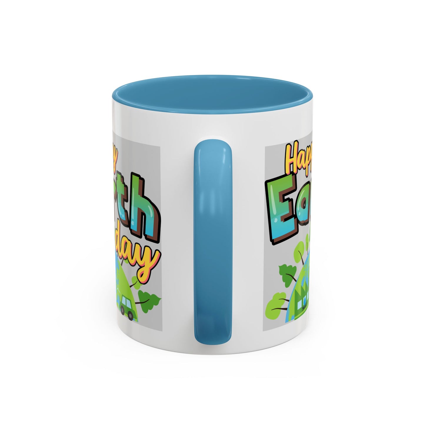 Happy Earth Day Coffee Mug — Eco Accent Mug