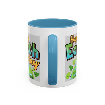 Happy Earth Day Coffee Mug — Eco Accent Mug