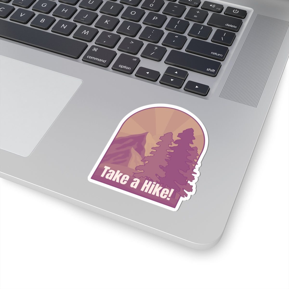Take a Hike! (sepia) - Kiss-Cut Stickers - Perfect for Outdoor Enthusiasts and Nature Lovers