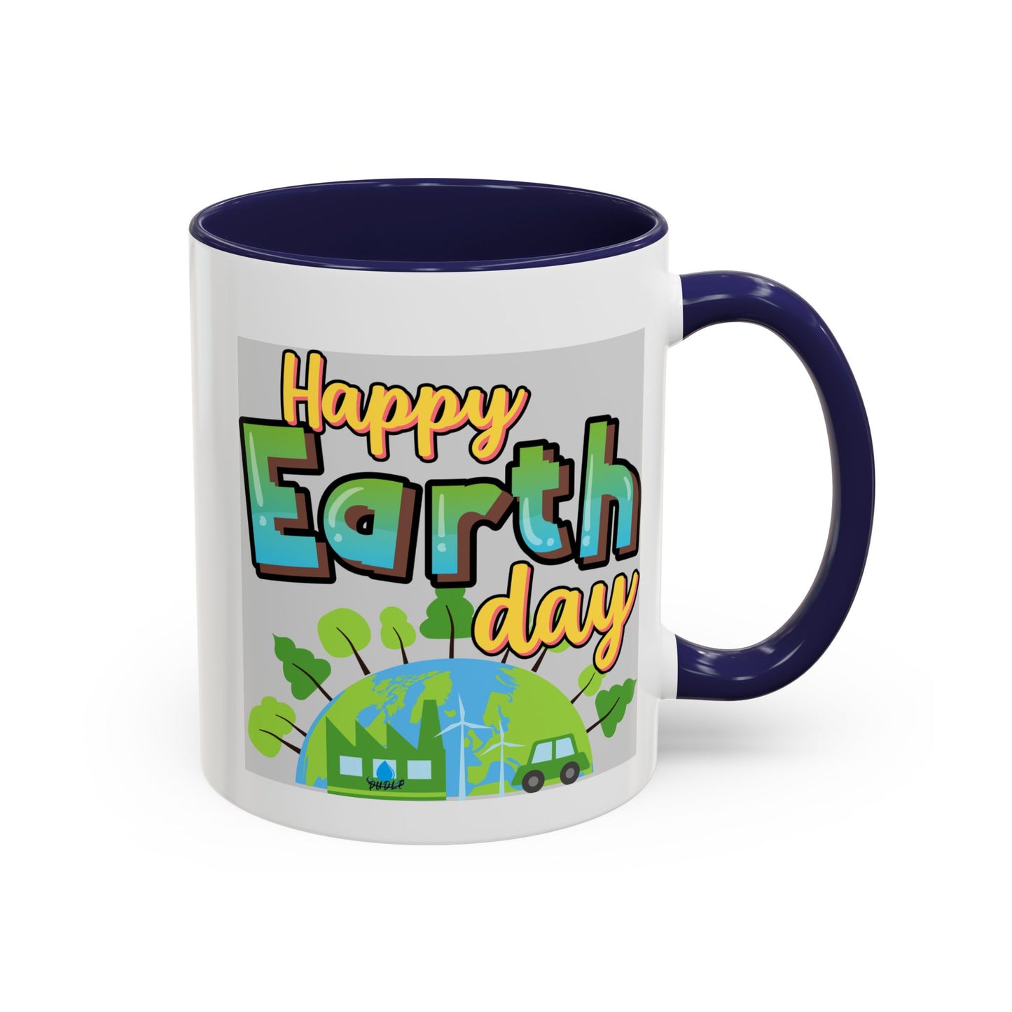 Happy Earth Day Coffee Mug — Eco Accent Mug