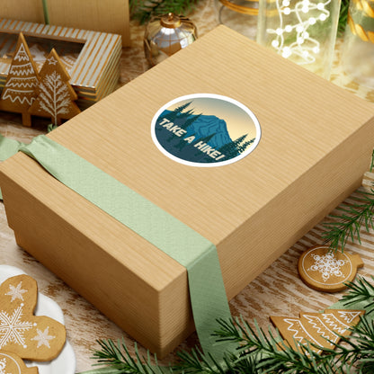 Take a Hike! (Rainier) - Kiss-Cut Stickers - Perfect for Outdoor Enthusiasts and Nature Lovers