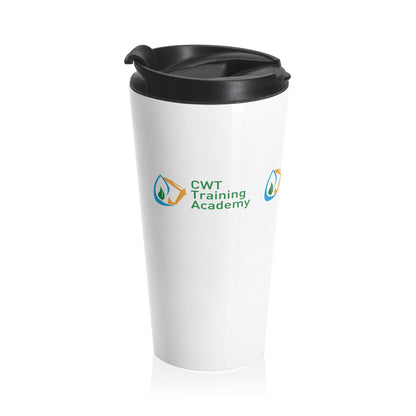 Stainless Steel Mug (white) - CWT Training Academy