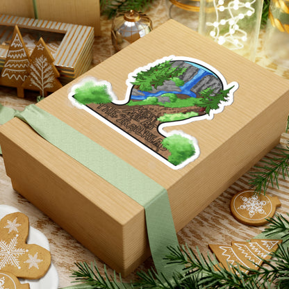 Meet Me at the Trailhead - Kiss-Cut Stickers - Perfect for Outdoor Enthusiasts and Nature Lovers