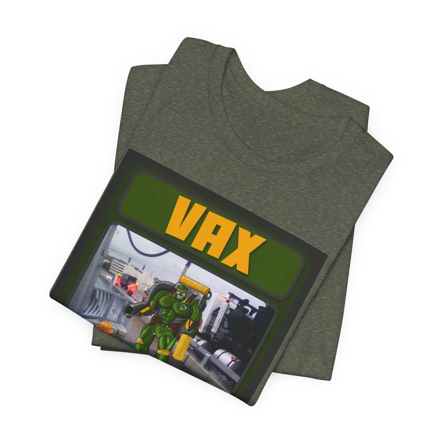 VAX Trading Card Graphic Tee - For Fun Loving Fans