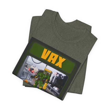 VAX Trading Card Graphic Tee - For Fun Loving Fans