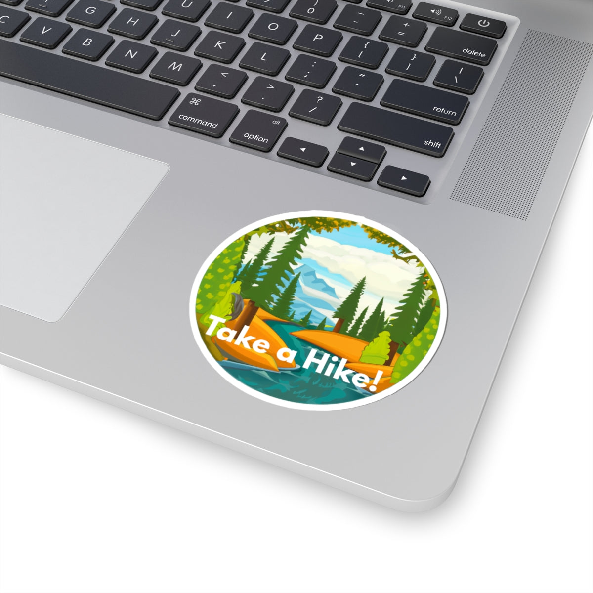 Take a Hike! (stream) - Kiss-Cut Stickers - Perfect for Outdoor Enthusiasts and Nature Lovers