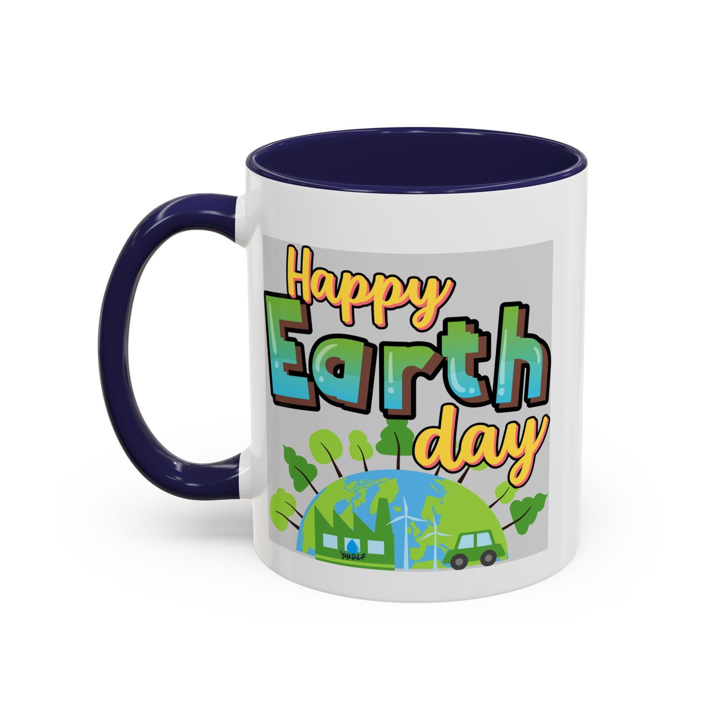 Happy Earth Day Coffee Mug — Eco Accent Mug