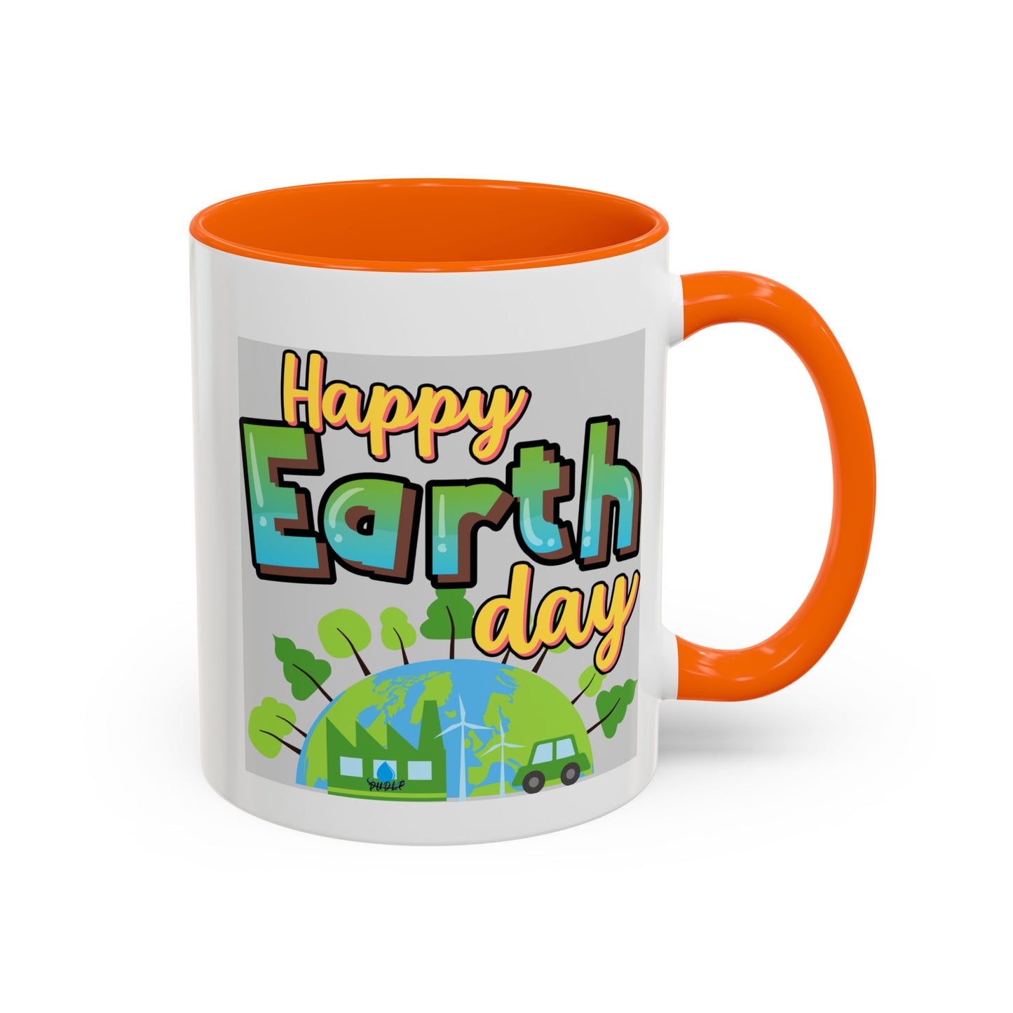 Happy Earth Day Coffee Mug — Eco Accent Mug