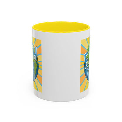 Earth Day Sunburst Coffee Mug — Eco Accent Mug