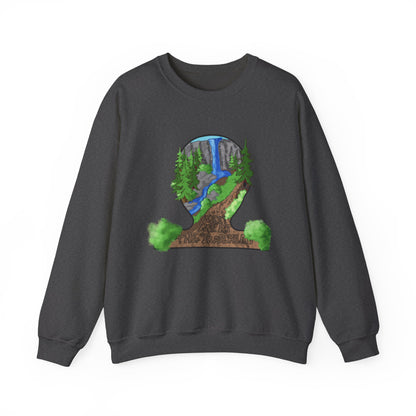 Meet Me at the Trailhead - Nature-Inspired Crewneck Sweatshirt DTG