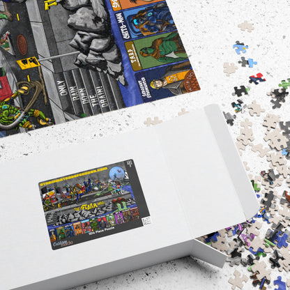Stormwater Defenders Puzzle — The Storm War Illustrated Jigsaw (1014 pcs)