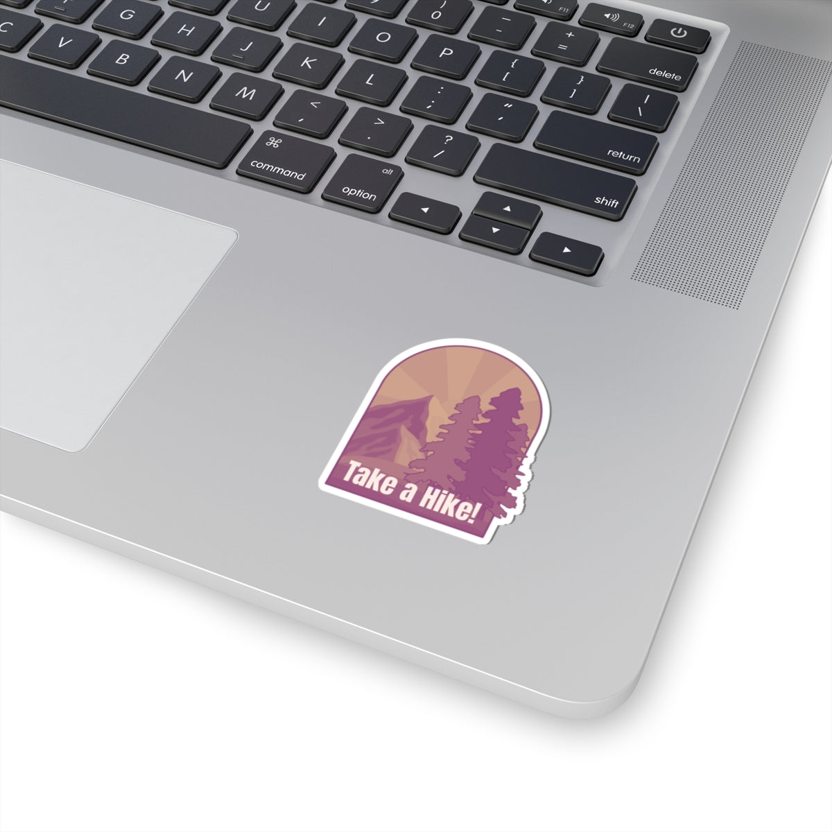 Take a Hike! (sepia) - Kiss-Cut Stickers - Perfect for Outdoor Enthusiasts and Nature Lovers