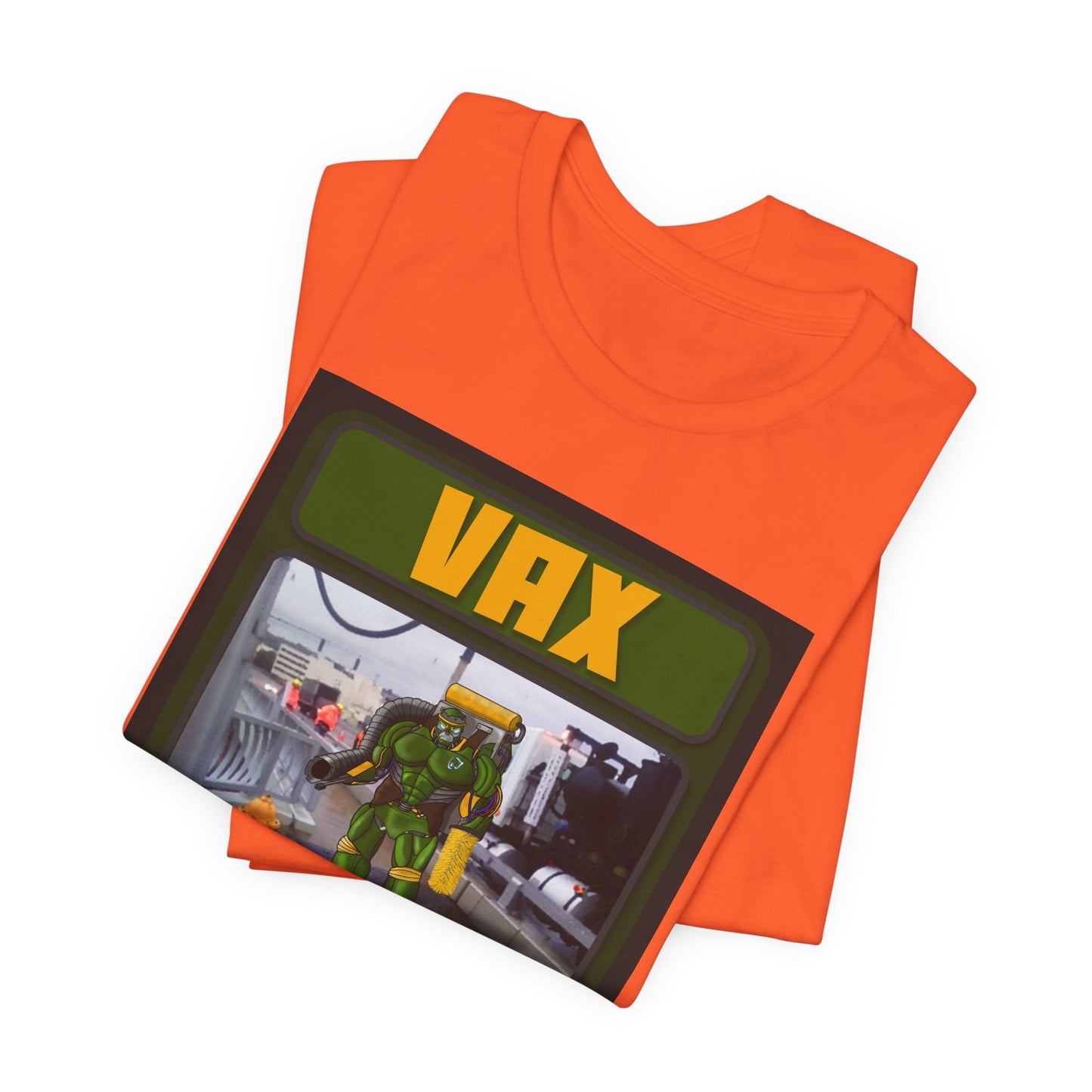 VAX Trading Card Graphic Tee - For Fun Loving Fans
