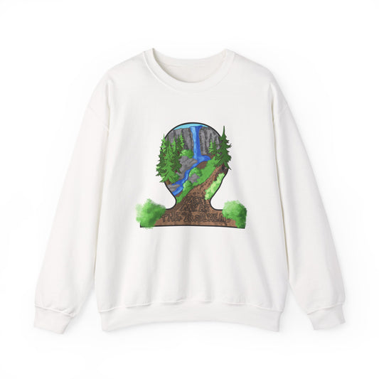 Meet Me at the Trailhead - Nature-Inspired Crewneck Sweatshirt DTG