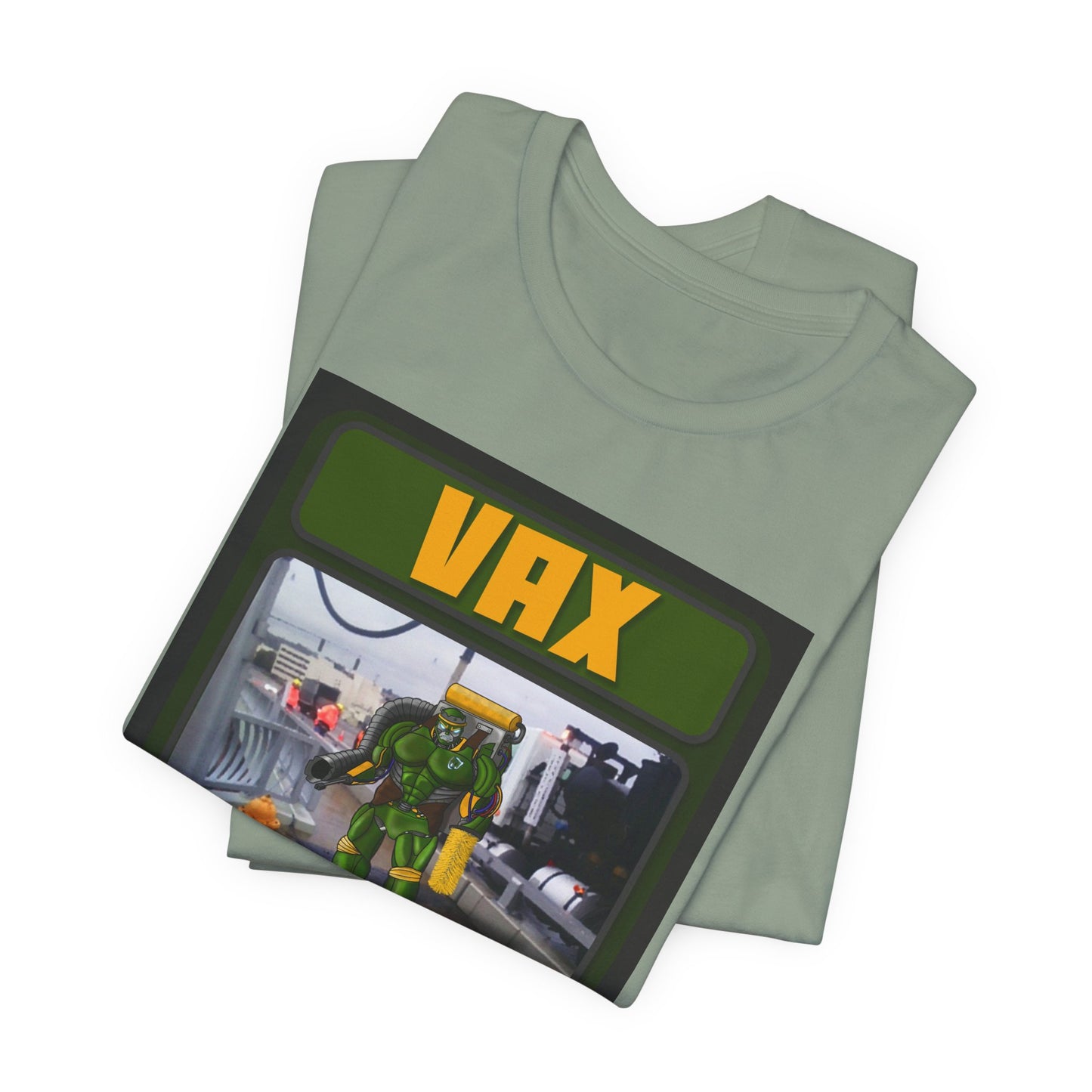 VAX Trading Card Graphic Tee - For Fun Loving Fans