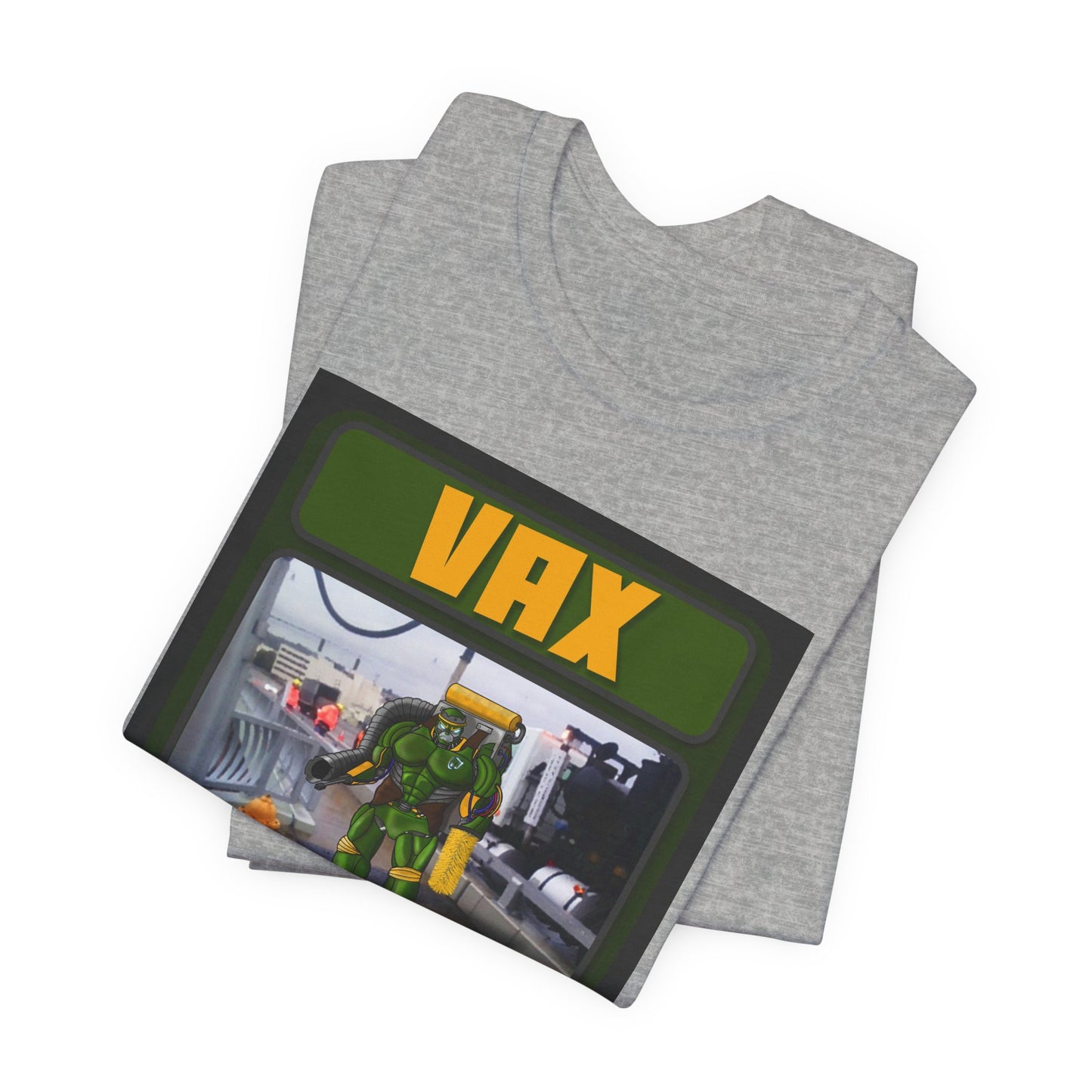 VAX Trading Card Graphic Tee - For Fun Loving Fans