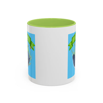 Earth Day Whale Coffee Mug — Eco Accent Mug
