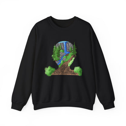 Meet Me at the Trailhead - Nature-Inspired Crewneck Sweatshirt DTG