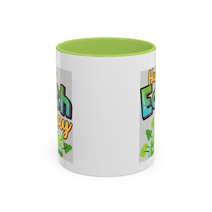 Happy Earth Day Coffee Mug — Eco Accent Mug