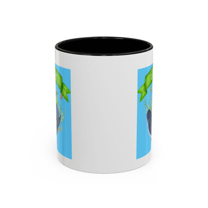 Earth Day Whale Coffee Mug — Eco Accent Mug
